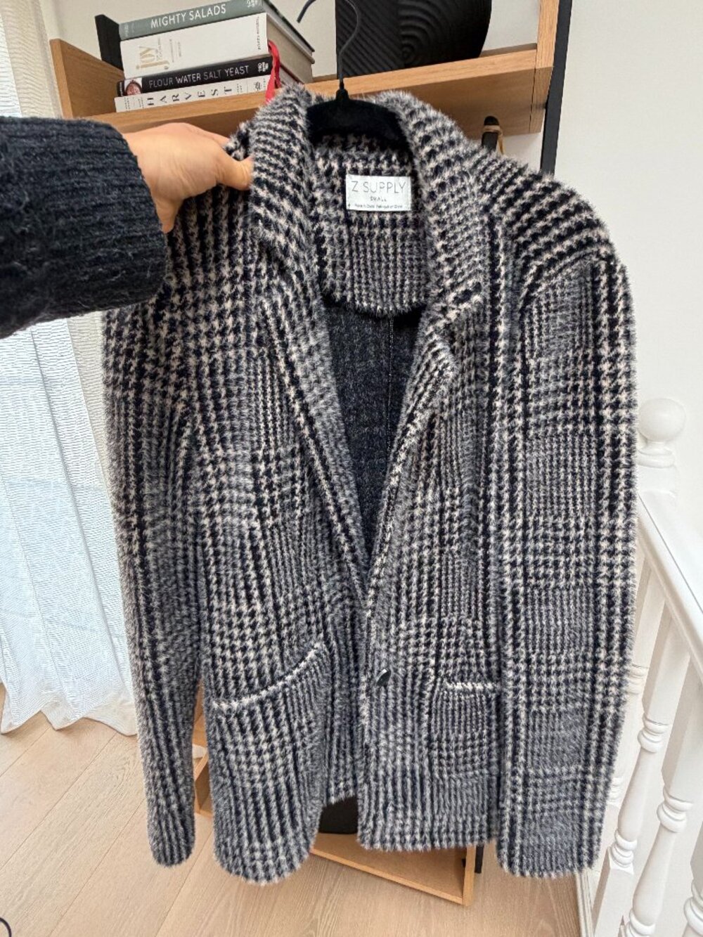 Z Supply Mason houndstooth coat